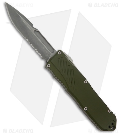 Guardian Tactical RECON-035 G2 S/E OTF MagnaCut Knife OD Green (3.3" SW Serr)