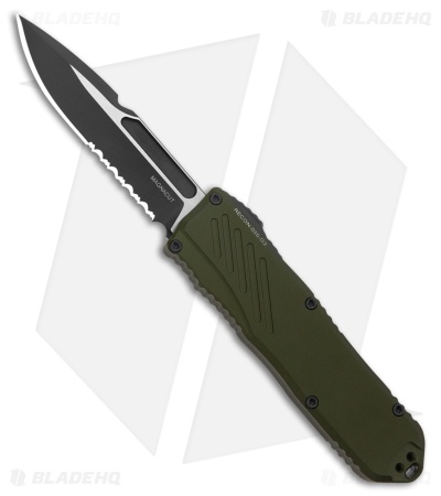 Guardian Tactical RECON-035 G2 OTF MagnaCut Knife OD Green (3.3" Two-Tone Ser)