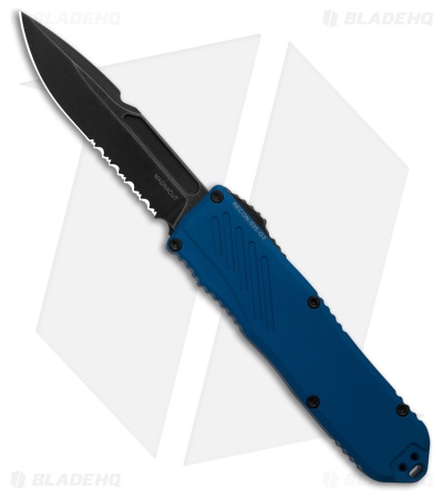 Guardian Tactical RECON-035 G2 S/E OTF MagnaCut Knife Blue (3.3" Dark SW Serr)