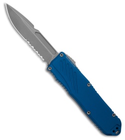 Guardian Tactical RECON-035 G2 S/E OTF MagnaCut Knife Blue Al (3.3" SW Serr)