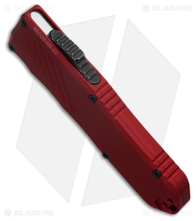 Guardian Tactical RECON-035 G2 S/E OTF MagnaCut Knife Red Al (3.3" Dark SW)