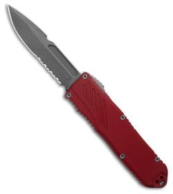 Guardian Tactical RECON-035 G2 S/E OTF MagnaCut Knife Red Al (3.3" SW Serr)