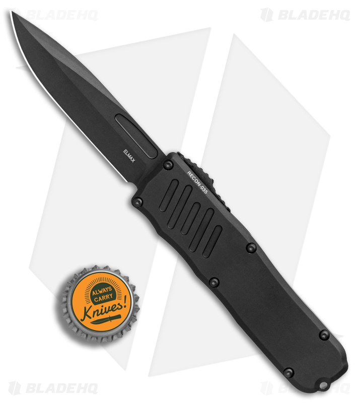 Guardian Tactical RECON-035 | OTF Automatic Knife | Black Tactical