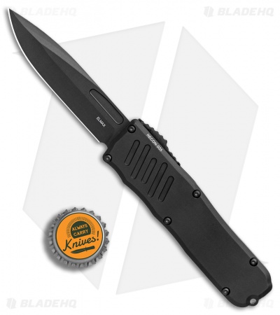 Guardian Tactical RECON-035 D/A OTF Automatic Knife (3.3" Black) 93111