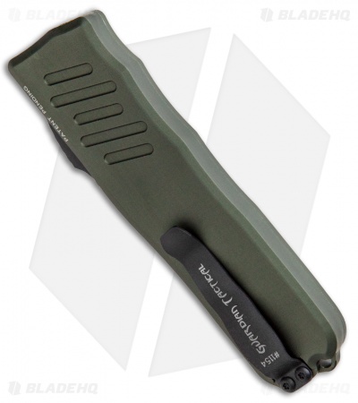 Guardian Tactical RECON-035 D/A OTF Automatic Knife OD Green (3.3"Two-Tone Serr)