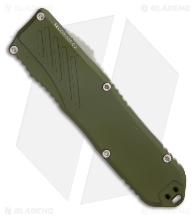 Guardian Tactical RECON-035 G2 S/E OTF MagnaCut Knife OD Green (3.3" SW Serr)