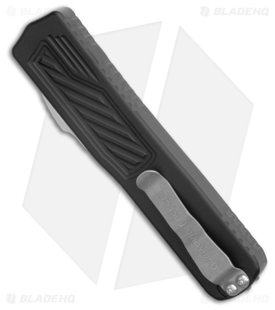 Guardian Tactical Scout S/E OTF Automatic Knife Black Aluminum (3.5" SW Serr)