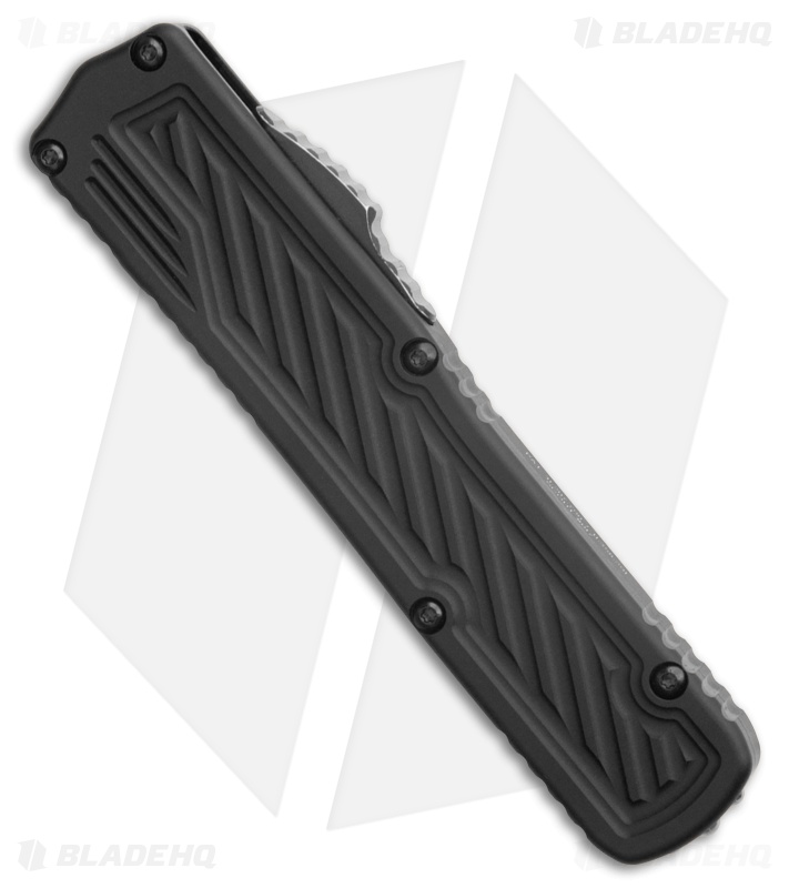 Guardian Tactical Scout S/E OTF Automatic Knife Black Aluminum (3.5" Dark SW)