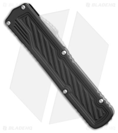Guardian Tactical Scout S/E OTF Automatic Knife Black Aluminum (3.5" Two-Tone)