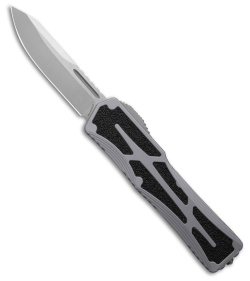 Heretic Knives Colossus OTF Automatic Knife Gray Aluminum (3.5" SW) 