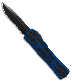 Heretic Knives Colossus MagnaCut OTF Automatic Knife Blue (3.5" Black DLC)
