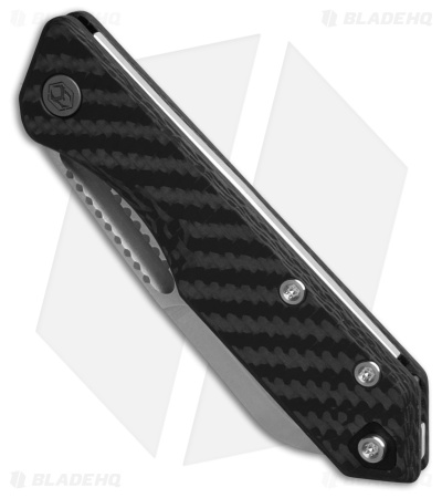 JITTERIN’JINN　here,rattler,here Heretic Knives Jinn Knife Carbon Fiber MagnaCut SW Serr