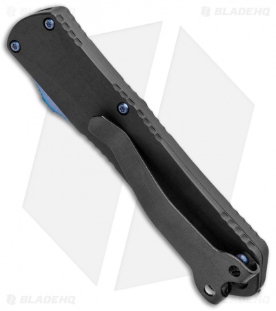 Heretic Knives Manticore-S Single Edge OTF Black (2.63" Hand-Ground)