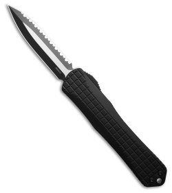 Heretic Knives Manticore X MagnaCut D/E Black Aluminum (3.6 Two-Tone Full Serr)