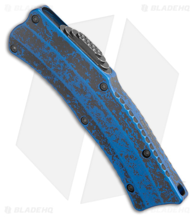 Heretic Knives ROC D/A OTF Automatic Knife Breakthrough Blue Al (3" Two-Tone) 