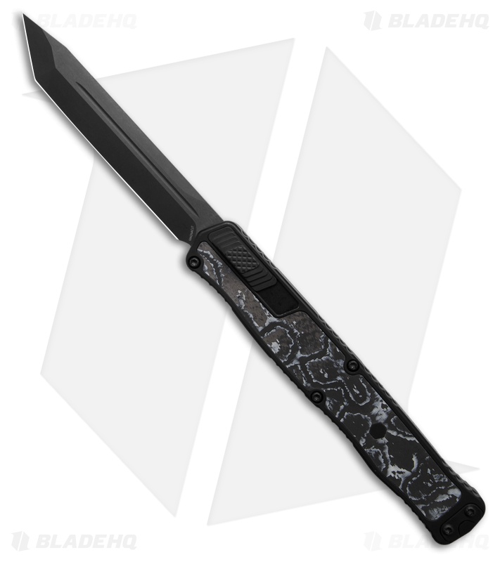 Heretic Cleric II MagnaCut OTF Automatic Knife White Camo Carbon (4.25" DLC)