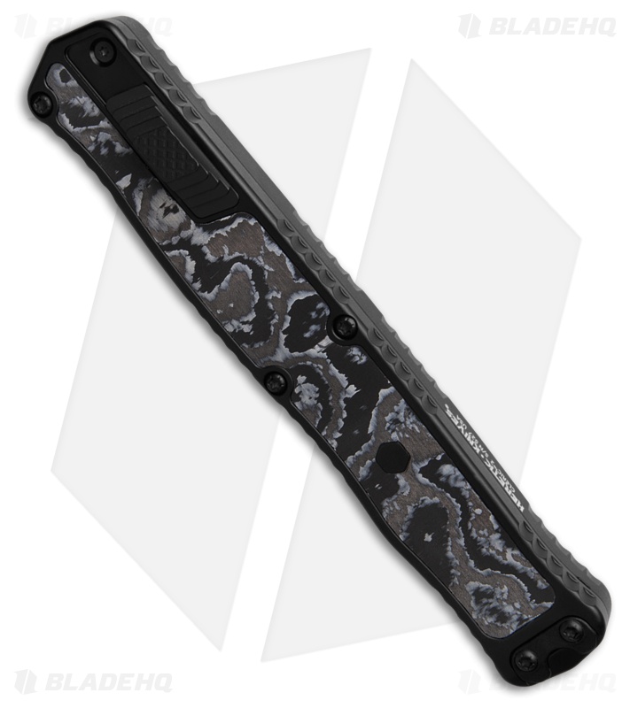 Heretic Cleric II MagnaCut OTF Automatic Knife White Camo Carbon (DLC Full Serr)