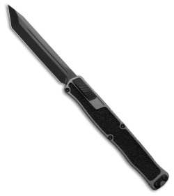 Heretic Cleric II OTF Auto Knife Gray Aluminum/Rubber (4.25" DLC)