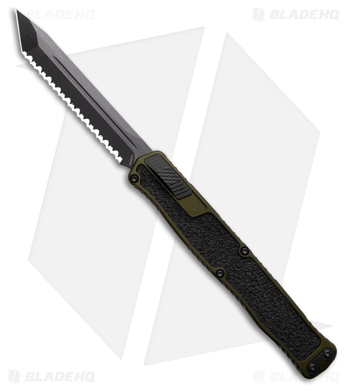 Heretic Cleric II OTF OD Green Al/Rubber Tanto DLC Full Serr