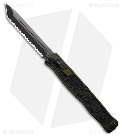 Heretic Cleric II OTF OD Green Al/Rubber Tanto DLC Full Serr