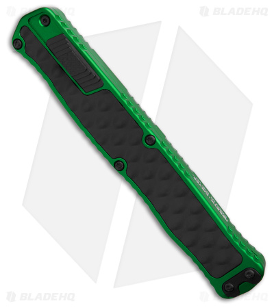 Heretic Knives Cleric II D/E Automatic Knife Green/Black (4.2" Two-Tone) 
