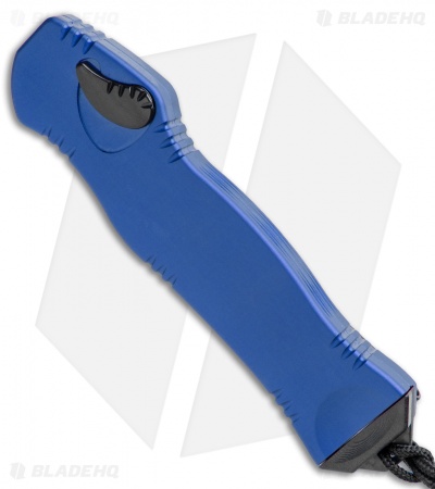 Heretic Knives Hydra OTF Automatic Knife Blue Tanto (3.625" DLC)