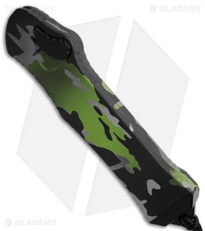 Heretic Knives Hydra Recurve S/A OTF Auto Knife Camo (3.6" Two-Tone)