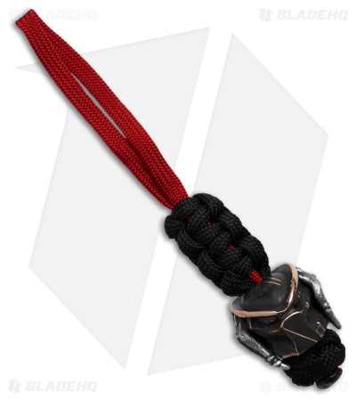 Heretic Knives Hydra MagnaCut S/A OTF Knife Black/Red Predator (3.6" Two-Tone)