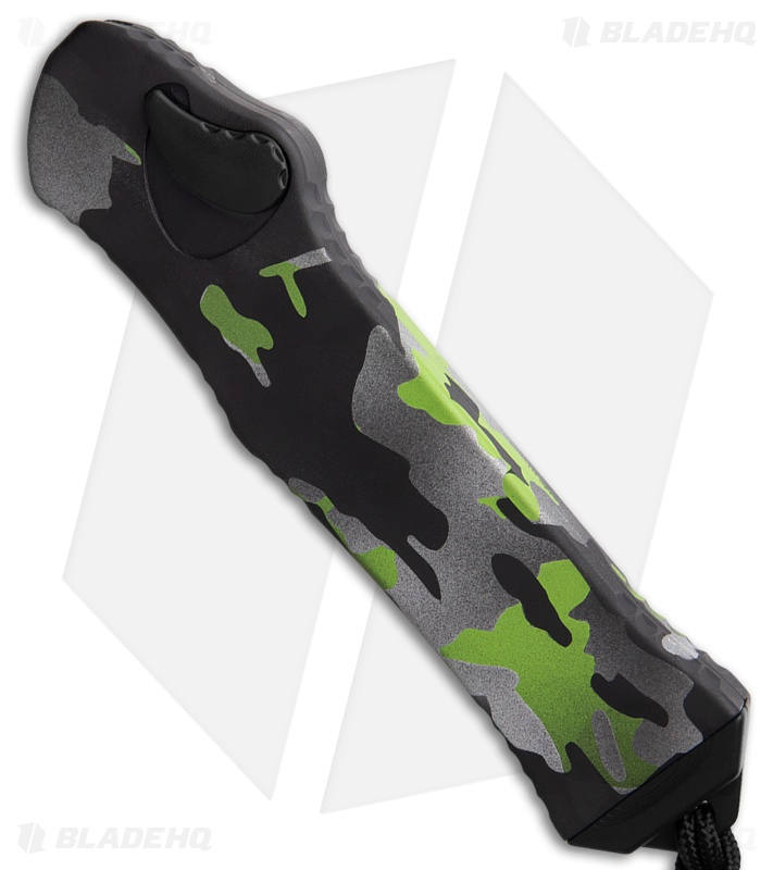 Heretic Knives Hydra MagnaCut S/A OTF Auto Knife Camo (3.6" 2-Tone Full Serr)