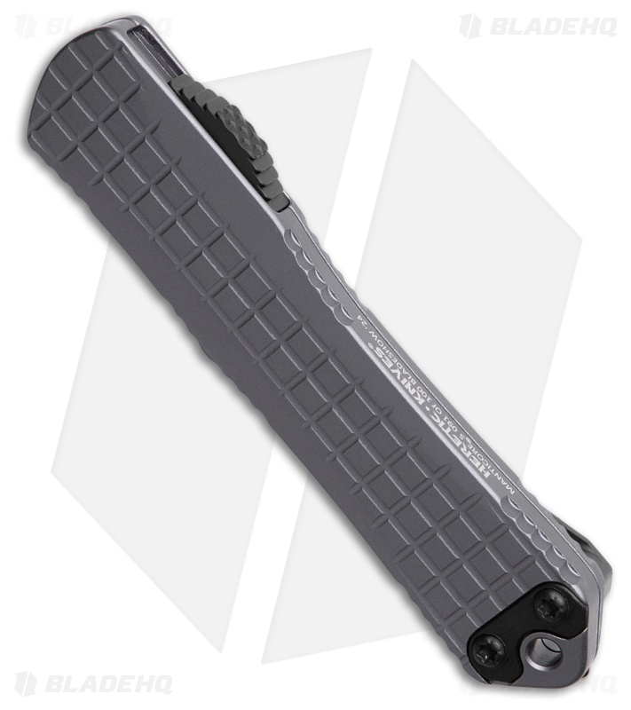 Heretic Knives Blade Show West '24 Manticore-S Bowie OTF Gray Frag Al (2.6" DLC)