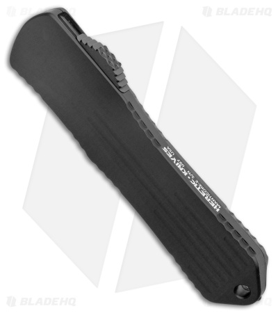 Heretic Knives Manticore E Bowie OTF Knife Purple Carbon Fiber (3.1" DLC Serr)