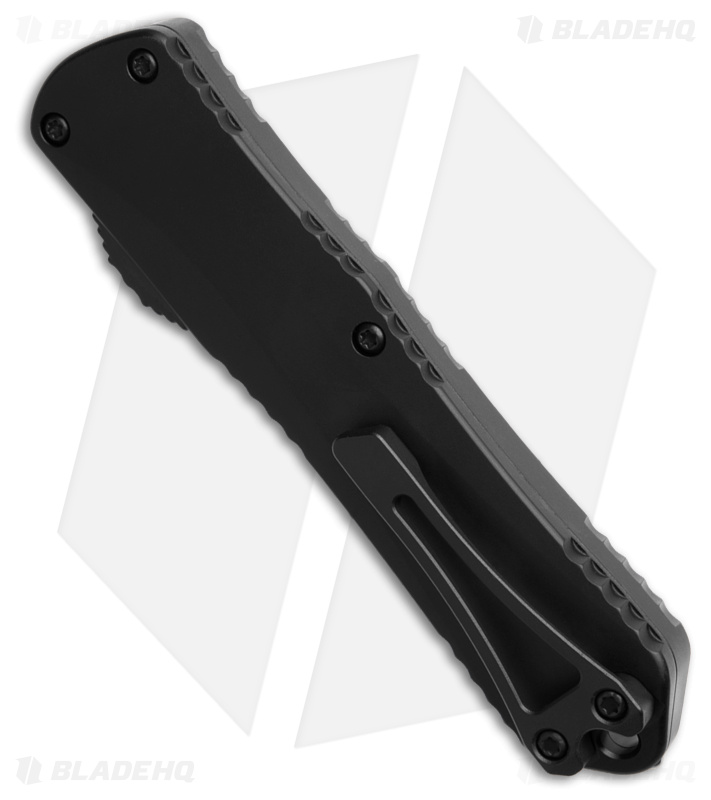 Heretic Knives Manticore E Tanto D/A OTF Auto Knife Black (3.25" Black DLC)