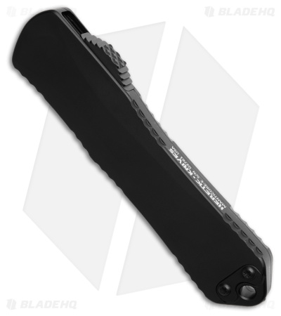 Heretic Knives Manticore E Tanto D/A OTF Auto Knife Black (3.25" Black DLC)