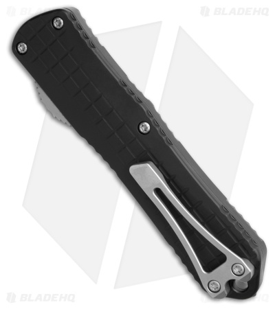 Heretic Knives Manticore E MagnaCut D/E OTF Knife Black Frag Al (3.25" SW)