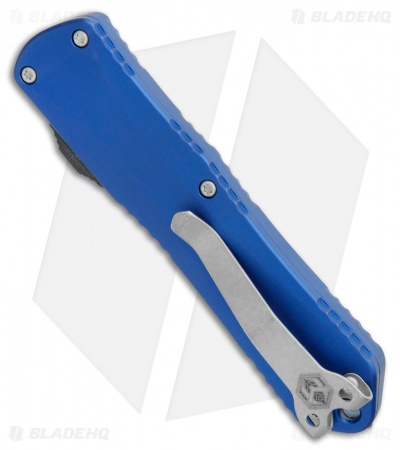 Heretic Knives Manticore-E D/A OTF Knife Blue D/E (3.125" Battleworn)