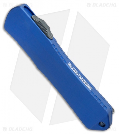 Heretic Knives Manticore-E D/A OTF Knife Blue D/E (3.125" Battleworn)