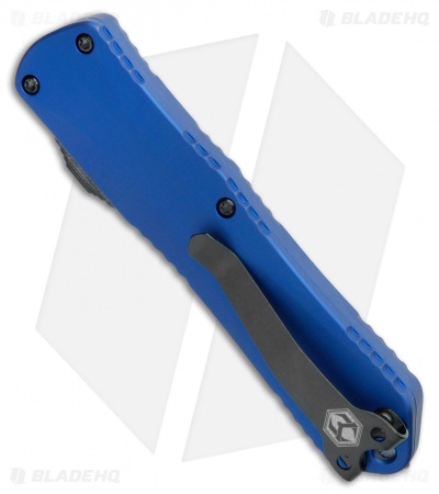 Heretic Knives Manticore-E D/A OTF Knife Blue Tanto (3.125" DLC)