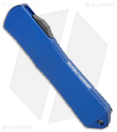 Heretic Knives Manticore-E D/A OTF Knife Blue Tanto (3.125" Stonewash)