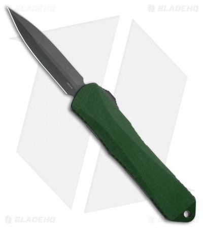 Heretic Knives Manticore-E OTF Knife Green D/E (3.125" DLC)