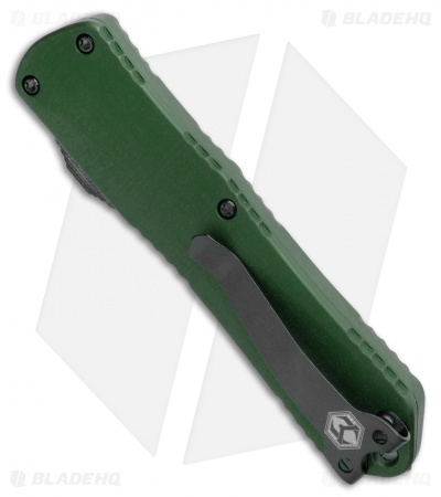 Heretic Knives Manticore-E D/A OTF Knife Green Tanto (3.125" DLC)