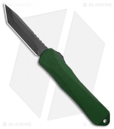 Heretic Knives Manticore-E D/A OTF Knife Green Tanto (3.125" DLC)