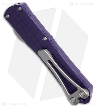 Heretic Knives Manticore S Dagger OTF Knife Purple Frag (2.6" Stonewash)