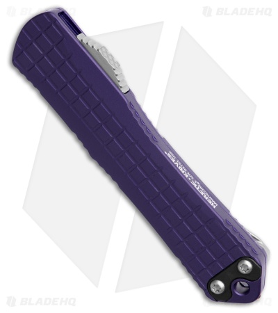 Heretic Knives Manticore S Dagger OTF Knife Purple Frag (2.6" Stonewash)