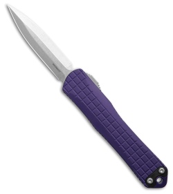 Heretic Knives Manticore S Dagger OTF Knife Purple Frag (2.6" Stonewash)