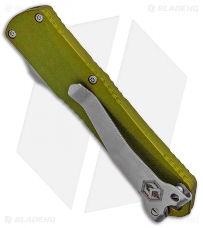 Heretic Knives Manticore-S Tanto OTF Automatic Knife OD Green (2.63" Stonewash)