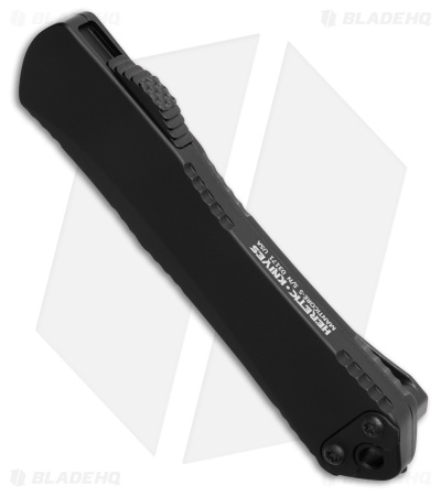 Heretic Knives Manticore S Tanto OTF Automatic Knife Black (2.5" DLC)