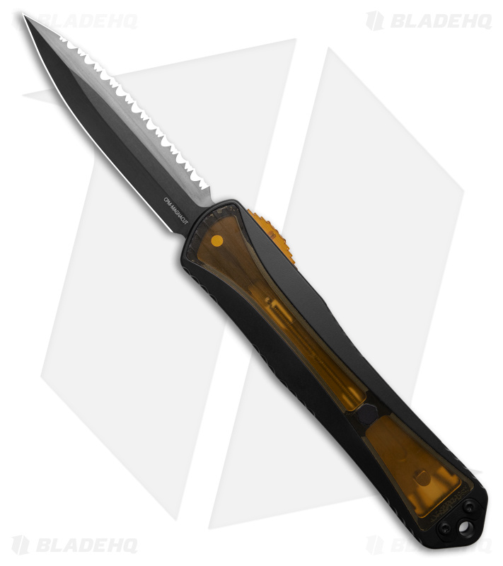 Heretic Manticore X MagnaCut Fully Serrated Ultem - Blade HQ