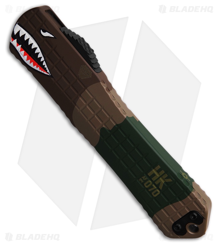 Heretic Knives Manticore X OTF A10 Edition Recurve DLC