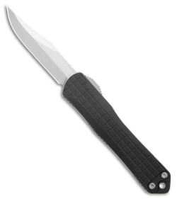 Heretic Knives Manticore X OTF Automatic Knife Black Grenade Grip (3.75" SW)