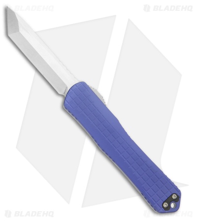 Heretic Knives Manticore X OTF Automatic Knife Purple Grenade Grip (3.75" SW)
